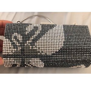 Authentic Swarovski Swan clutch